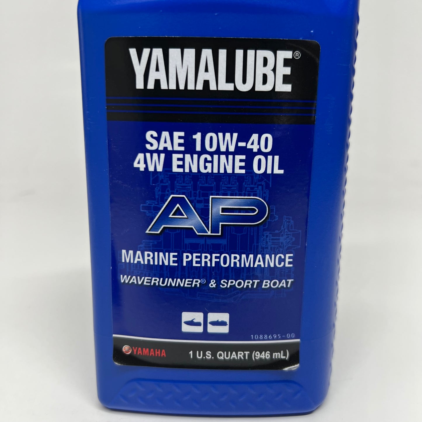 YAMALUBE (12 PACK) SAE 10W-40 4W Engine Oil 1 qt.