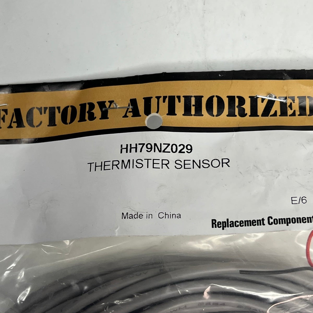 CARRIER Oem Water Temperature Thermistor Sensor  4"  5K Ohm HH79NZ029
