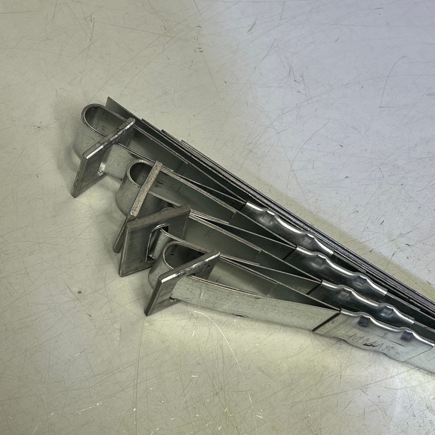 MINUTE MAN (4 PACK) Anchor Straps Galvanized Coat Frame Tie 1-1/4" X 7'