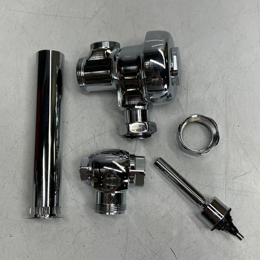 ZA@ SLOAN Exposed Manual Water Closet Flushometer 1.28 GPF Chrome Plate 111-1.28 ( As-Is) May Get One w/ More Dirt
