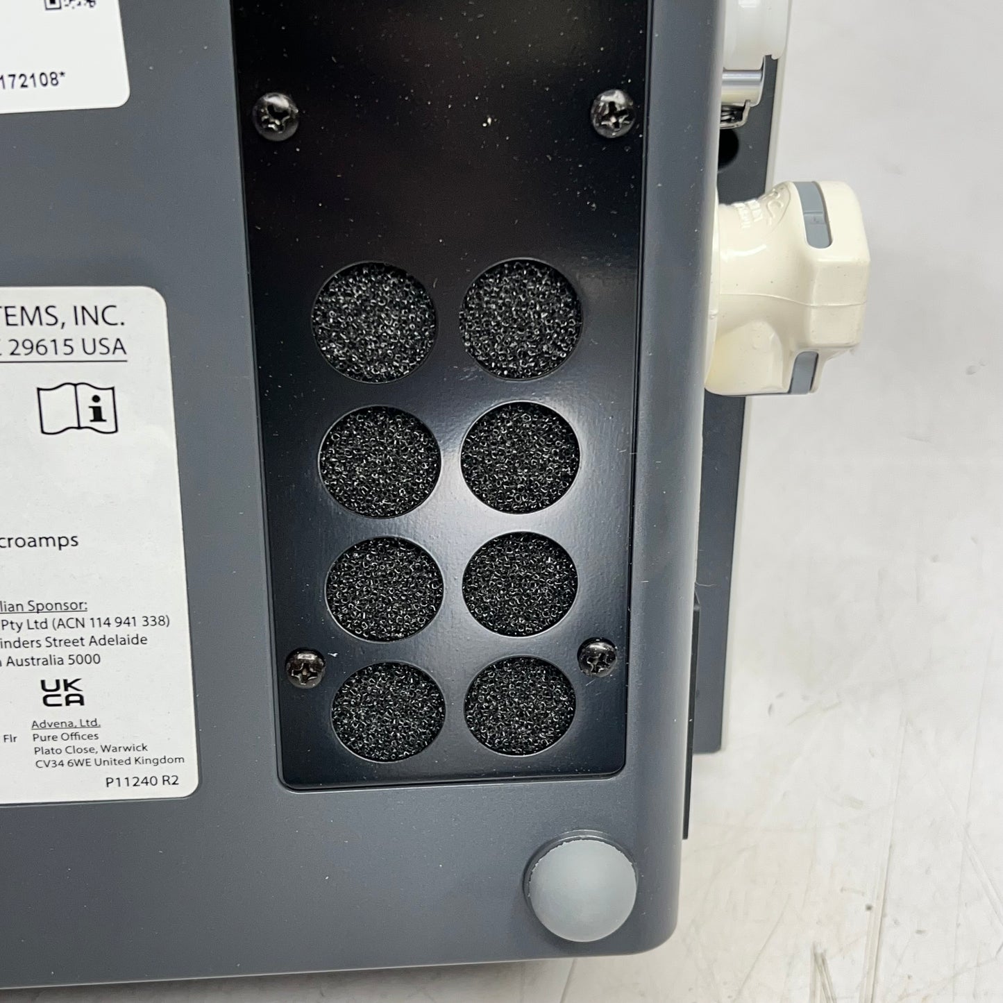 SPAN Programable Easy Air Lateral Rotation Control Unit 120VAC/50Hz White 8210