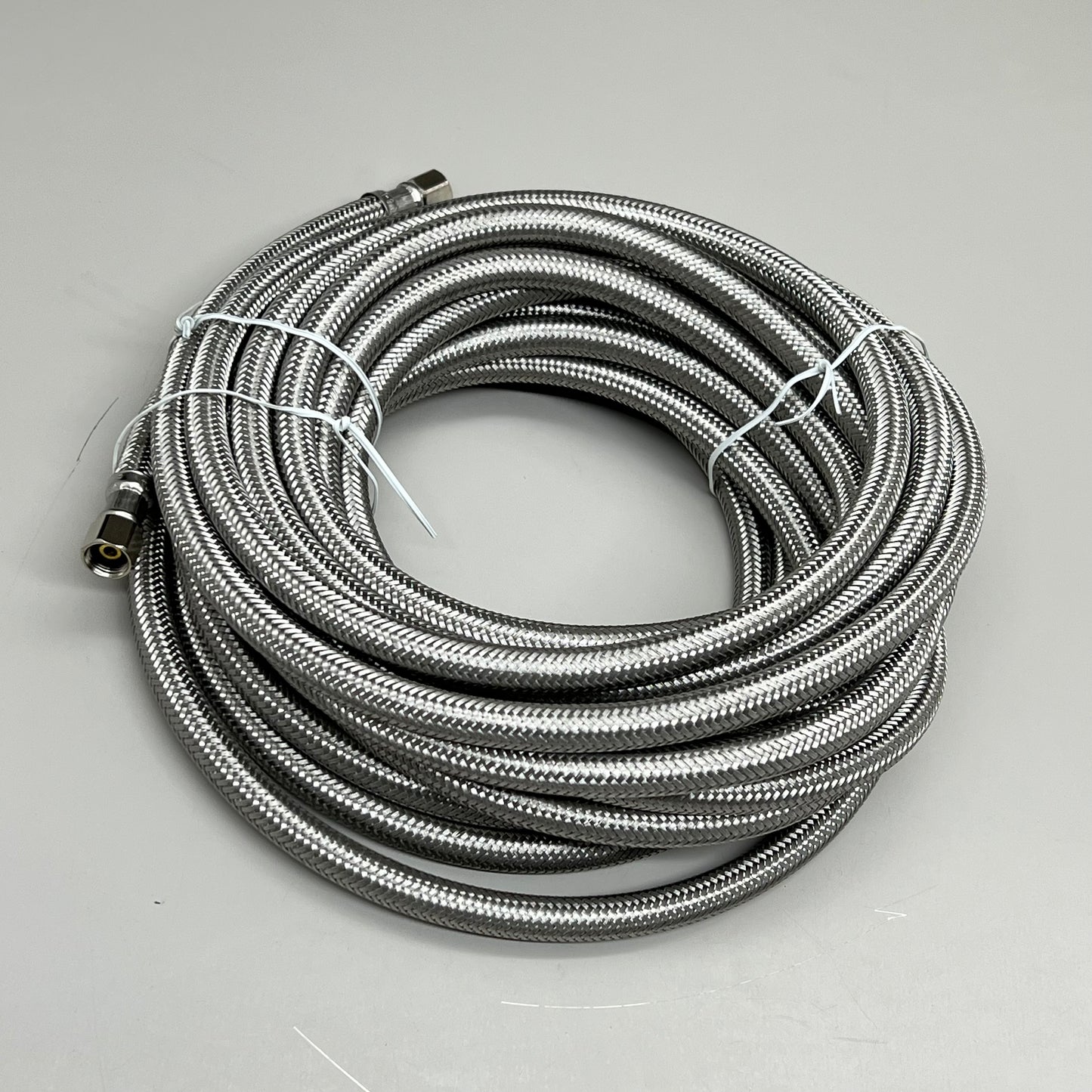 HIPPOHOSE Braided Stainless Steel Refrigerator/Ice Maker Water Supply Hose 30ft X0037DKJEF