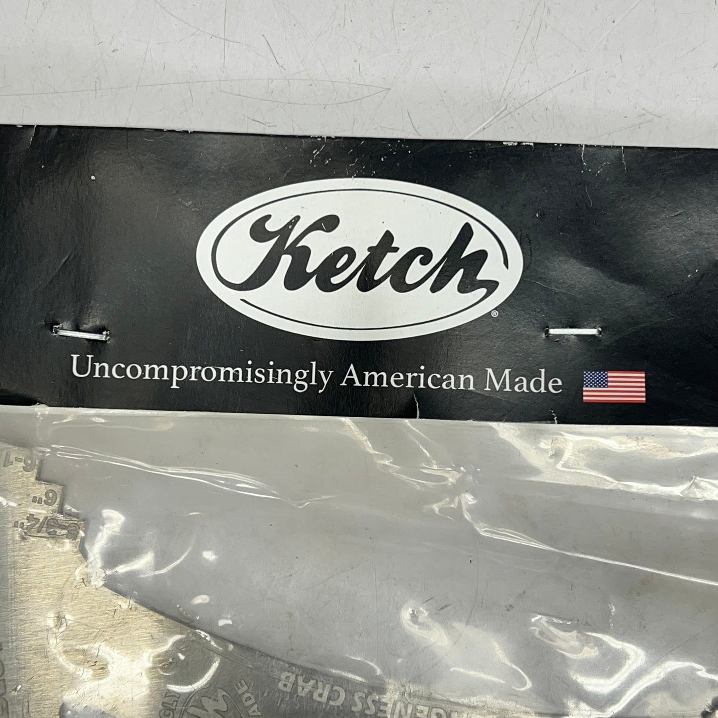 KETCH Crab Gauge/Church Key for Pacific Coast Anglers Silver AC8-004-080