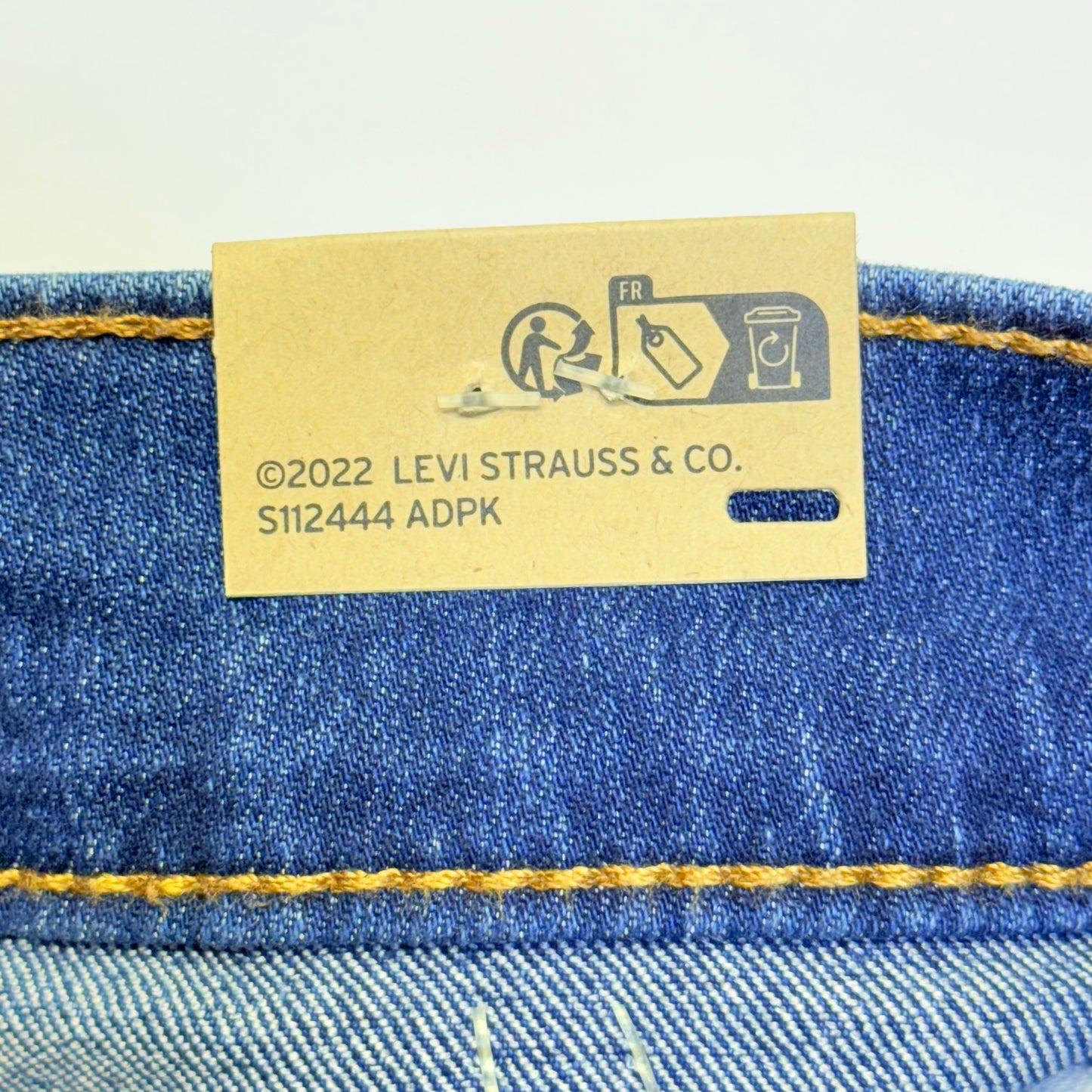 LEVI'S 318 Shaping Wide Leg Stellar Stretch Mid Rise Women's Sz 18xM (New)