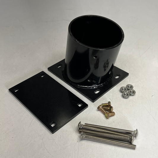 PLP Multi-pole Mount (mpm-g2) Pipe Cap Kit 6" - 4"x4" Tube Fit PC-6V4X4H-10 013