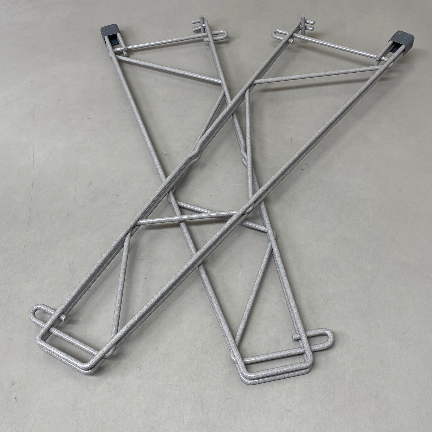 METRO (2 PK) SmartWall Shelf Support 24" Deep Shelf For 26.56"x8.19" Grey SW24K4