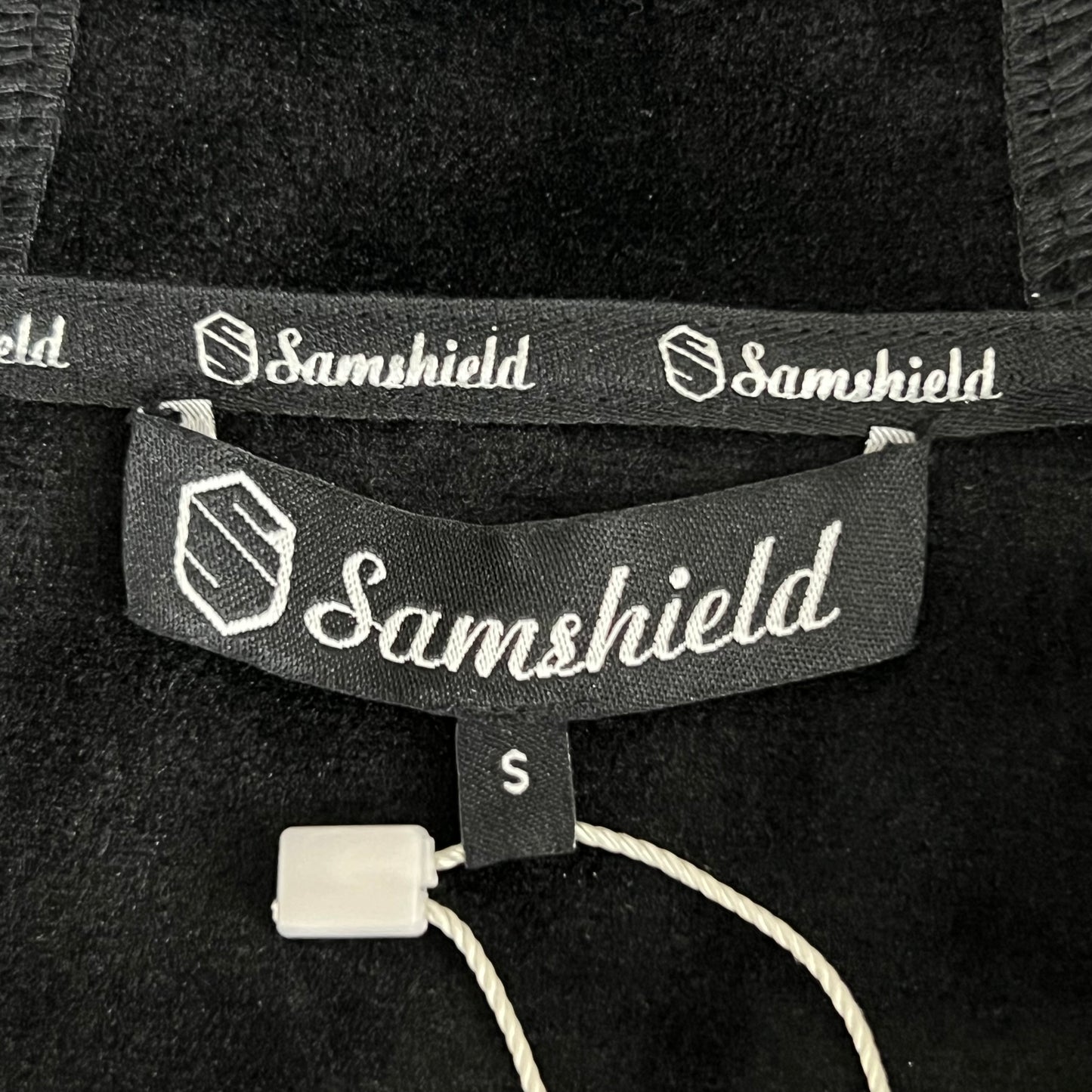 SAMSHIELD Victoria Equestrian Hooded Quick Drying Jacket Women's Sz S Black