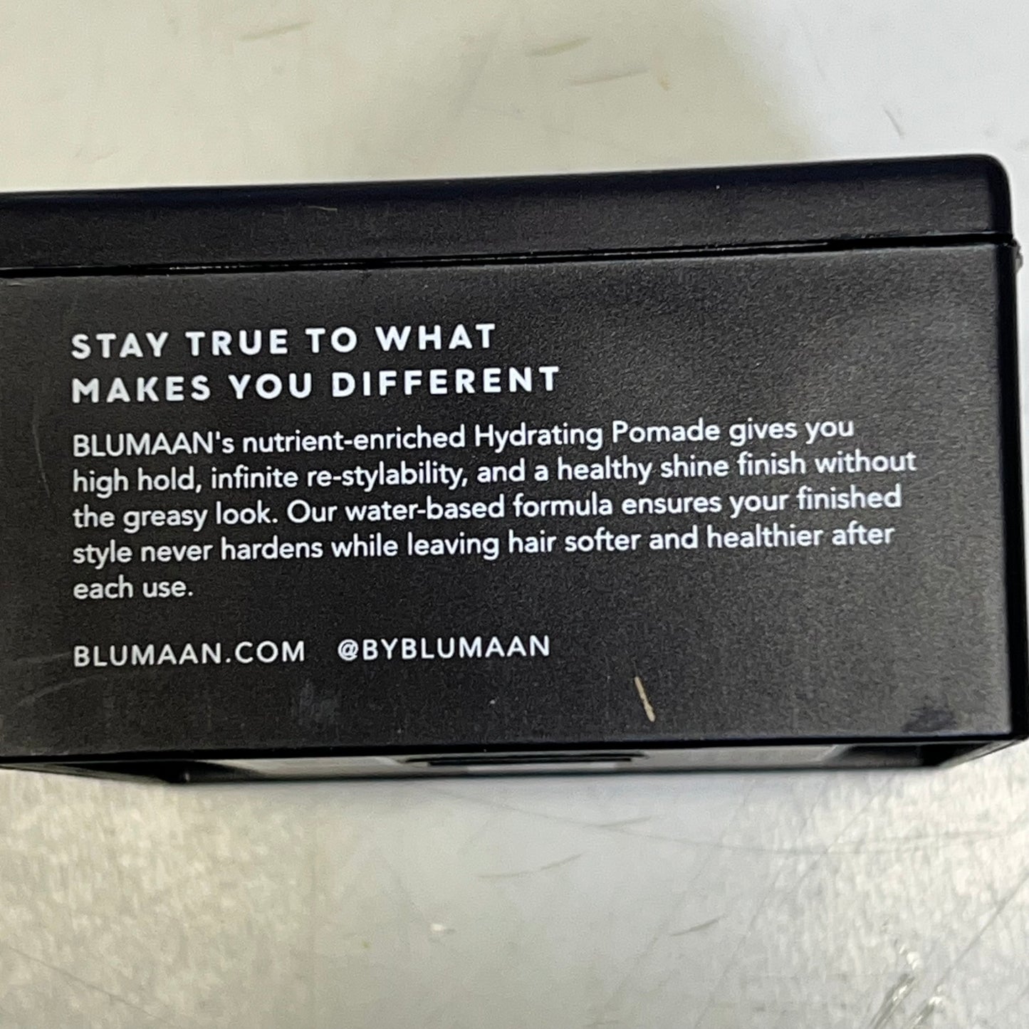 BLUMAAN Nutrient Rich Hydrating Pomade Pre-Styler/Post-Styler High Hold 2.5 oz