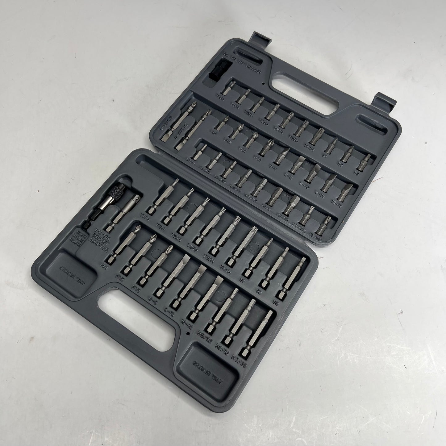 BLUE POINT Power Bit Set for Use W/ Snap on  52 pc 1/4"Drive YA52PBSQC