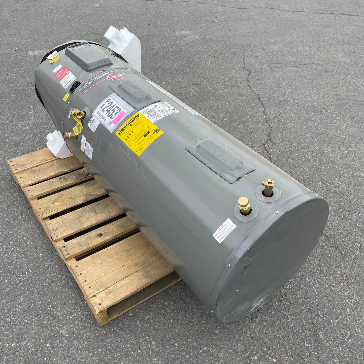 ZA@ RHEEM Hybrid Water Heater 50 gal Grey (AS-IS)(B)