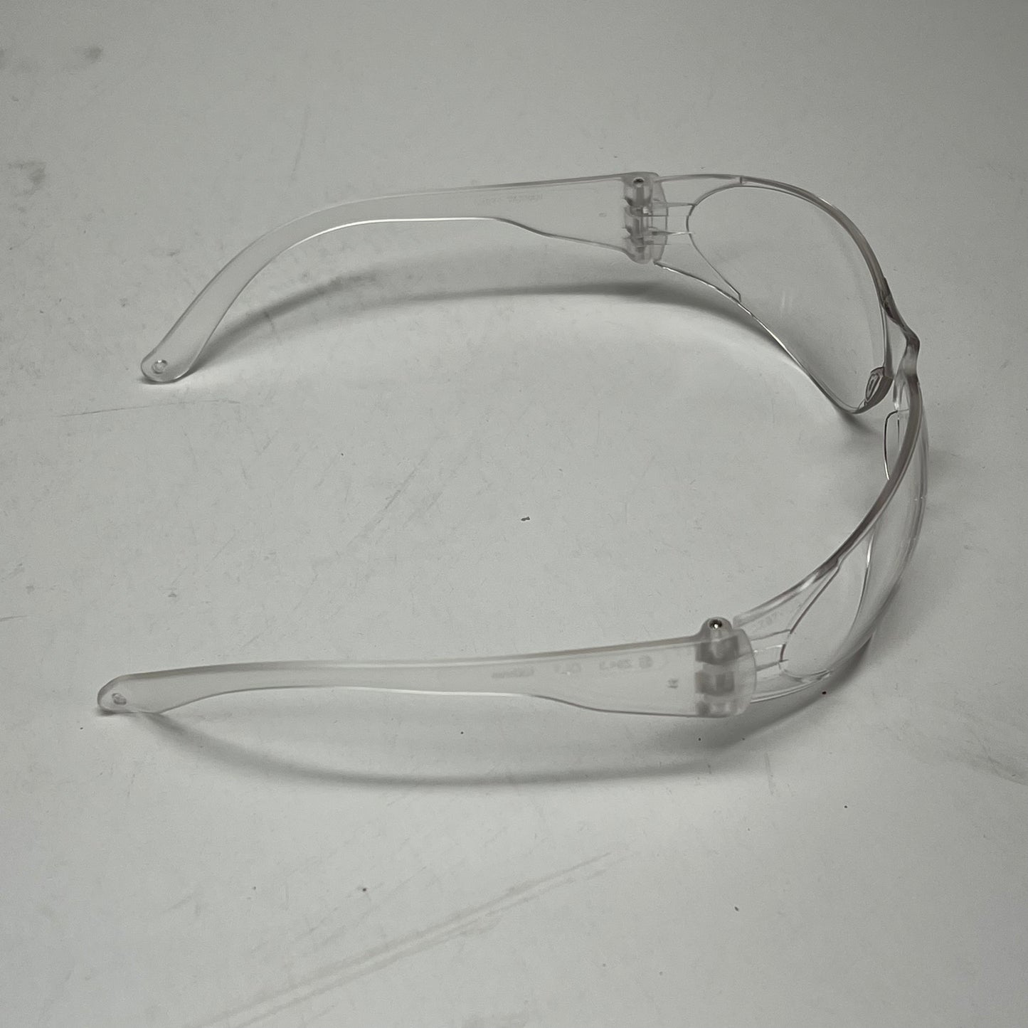 MCR SAFETY (12 PACK) Lightweight Frameless Eyewear Glasses Anti-fog Clear CL110