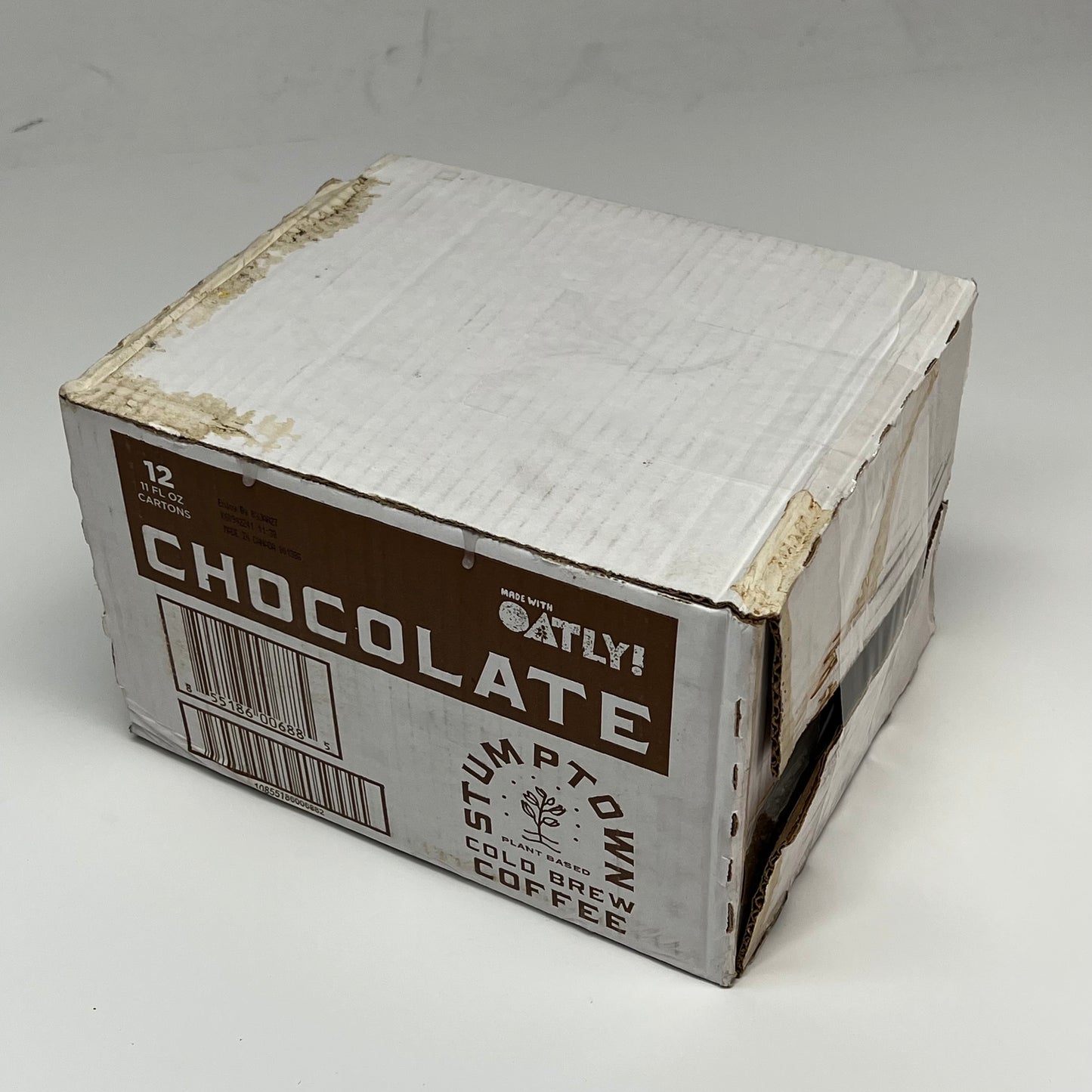 STUMPTOWN (12 PACK) Cold Brew W/ Oatly Chocolate Flavor 11 Fl Oz BB 01/27 (As-Is)
