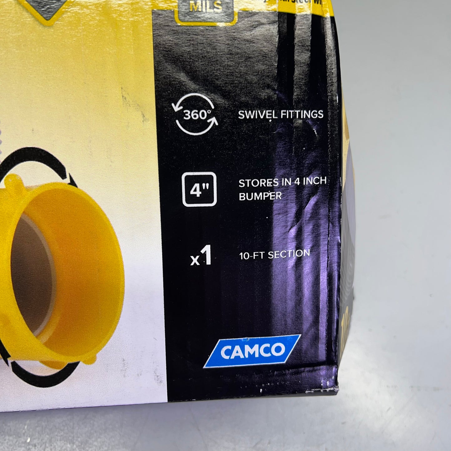 CAMCO Revolution 360 Heavy-Duty Camper/RV Sewer Hose Kit HTS Vinyl 20' 39623