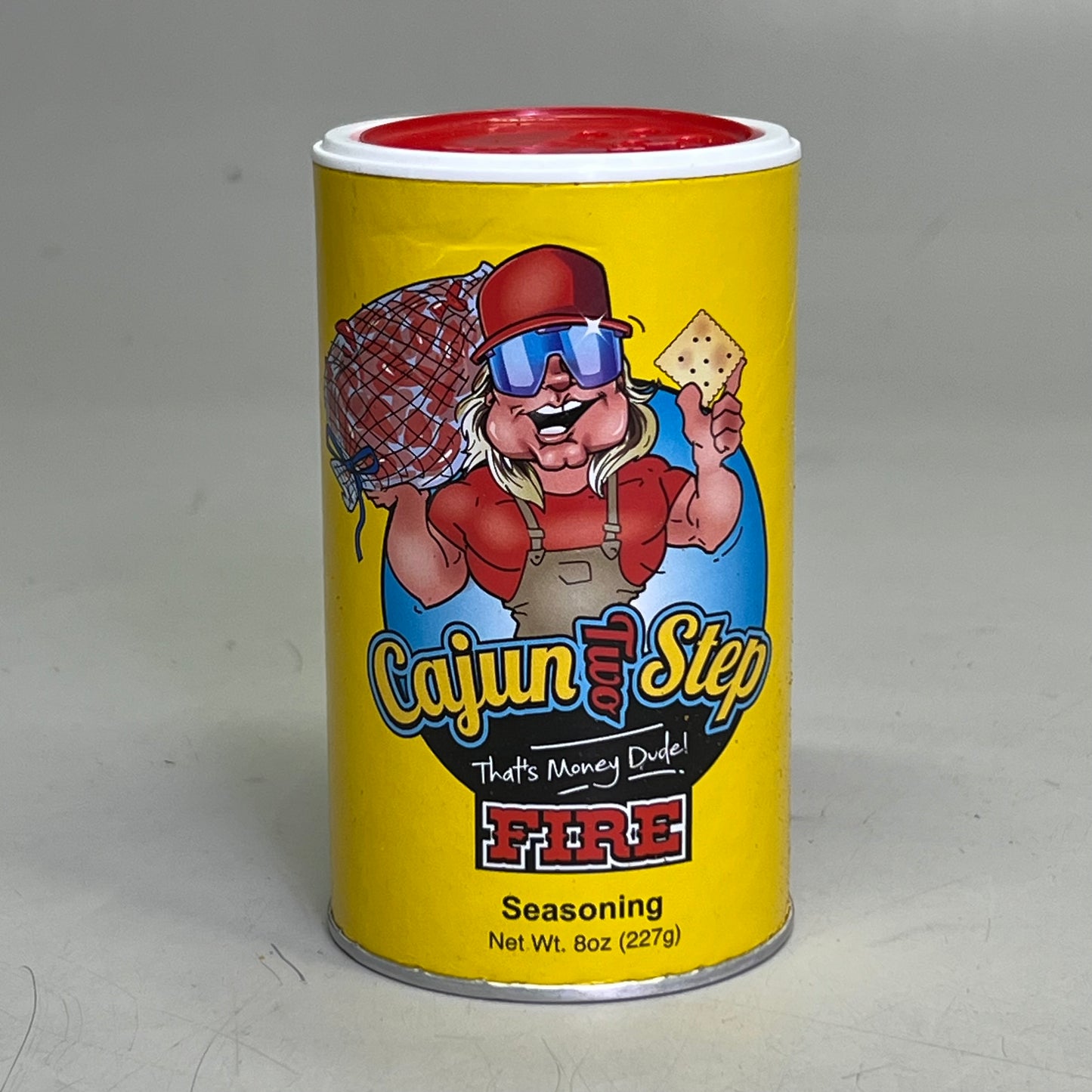 CAJUN TWO STEP (2 PACK) Fire Seasoning 8 oz, White & Yellow BB 11/26