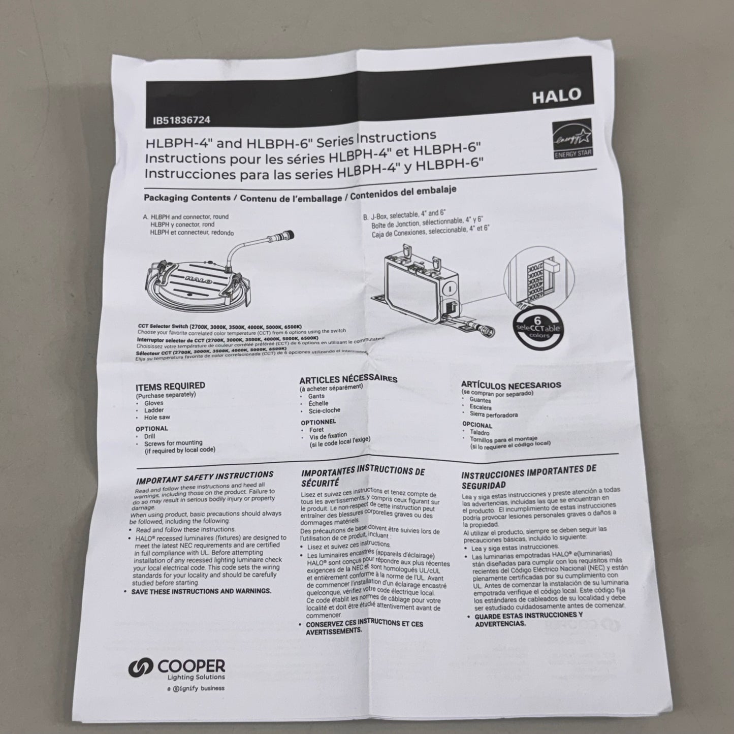 HALO Halo Hlbph 4 In. Slim In/outdoor Canless Led Downlight, 6 Selectable Color Temperatures, Dimmable, 790 Lumens, Matte White HLBPH406FS6