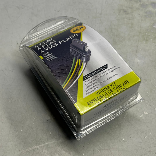 HOPKINS Towing Solutions Trailer Wire Harness 4 Flat 2.1 Amp Black 40215