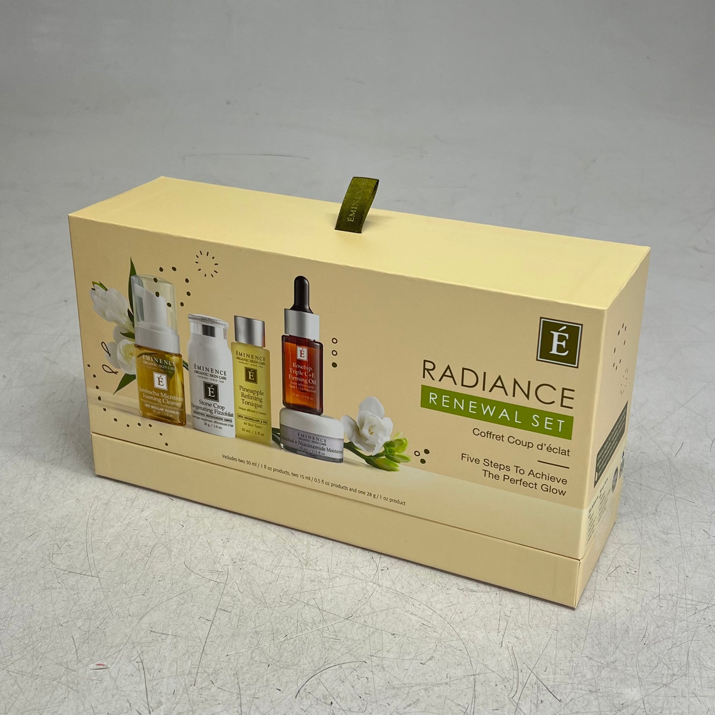 EMINENCE (5 PIECE SET) Organics Radiance Renewal Set Travel Set B919RRL