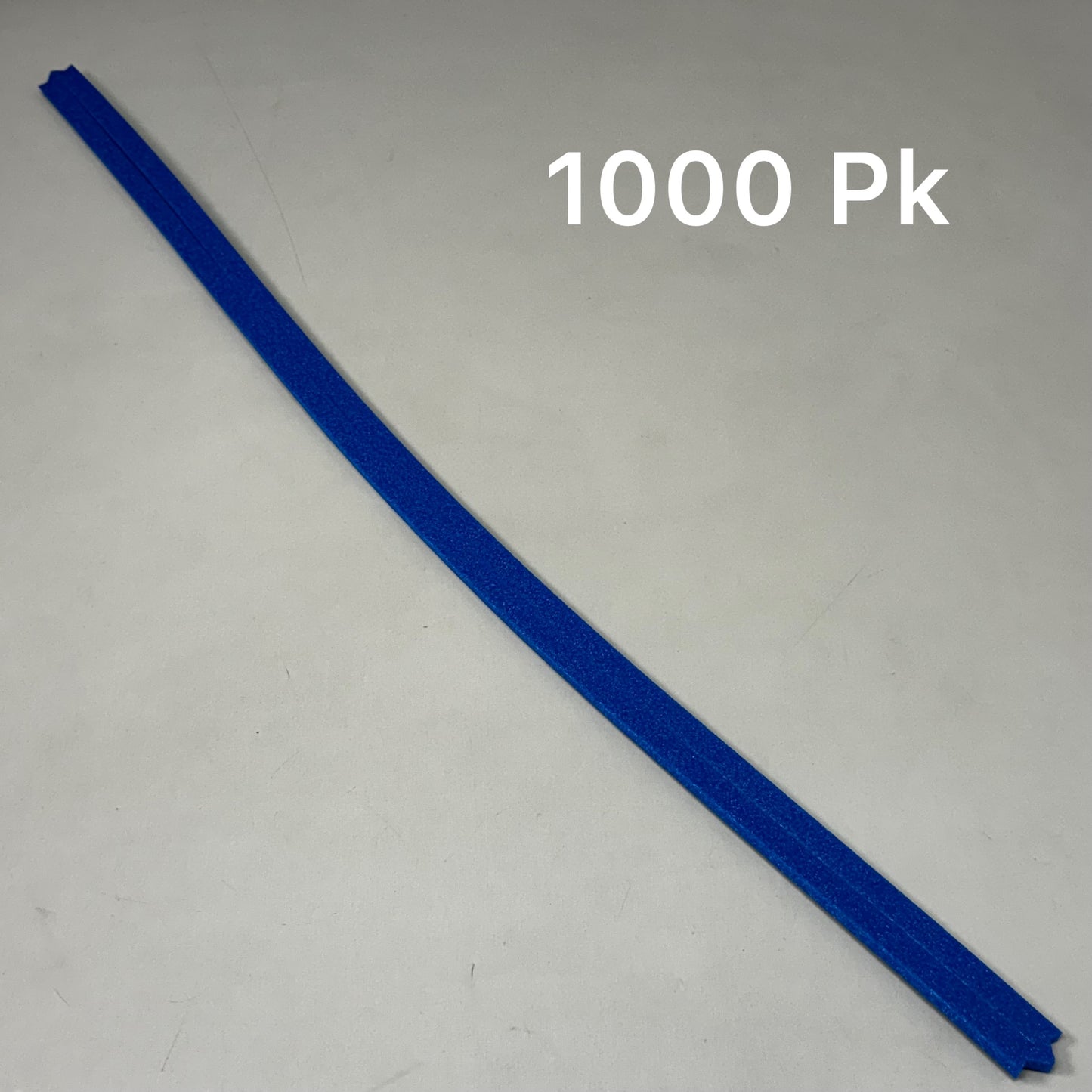 NOTT CO (1,000 PACK) Custom Packing Blue Foam Strip w/ Slit Parts 32” Long 441615