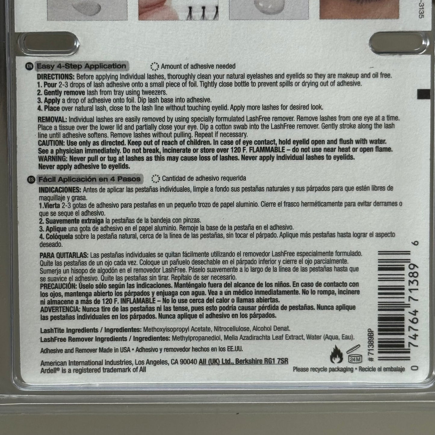 ARDELL (3 PACK) DIY Eyelash Extensions Kit Combo Pack Assorted Black