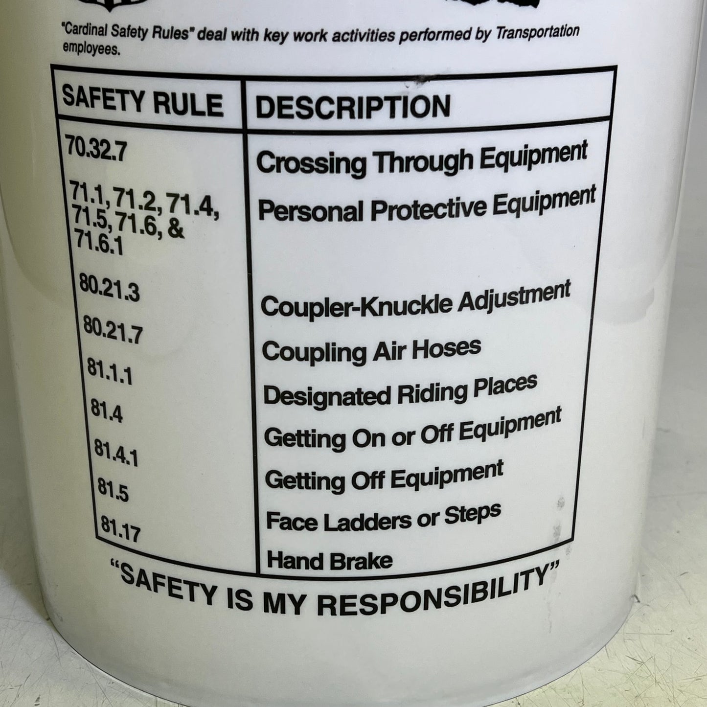 ZA@ UNION PACIFIC RAILROAD Ice Bucket Foam Lining & Lid W/ Plastic Lid Layer 6 Gal White/Black/Yellow