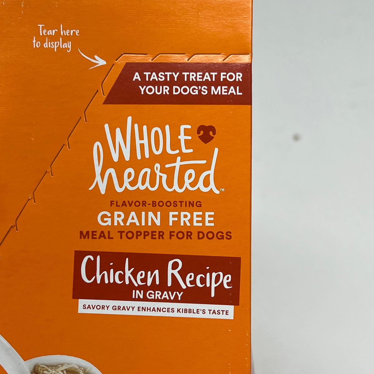 ZA@ WHOLE HEARTED (2 PACK, 6 EACH) Grain Free Meal Topper For Dogs Chicken Recipe BB 03/28