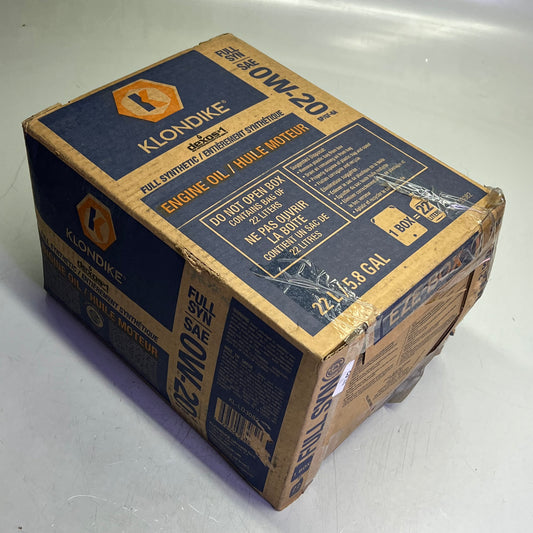 KLONDIKE Full Synthetic Automotive Engine Oil Premium Quality 5.8 Gal KL-LD3082