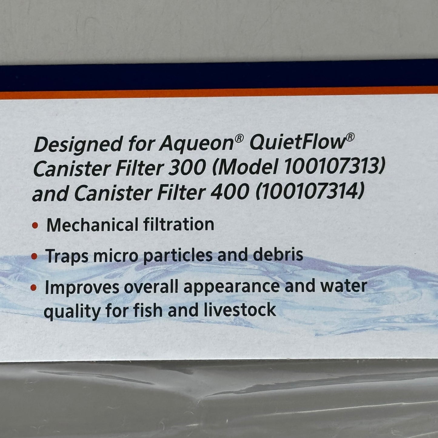 AQUEON Quietflow Water Polishing Pad