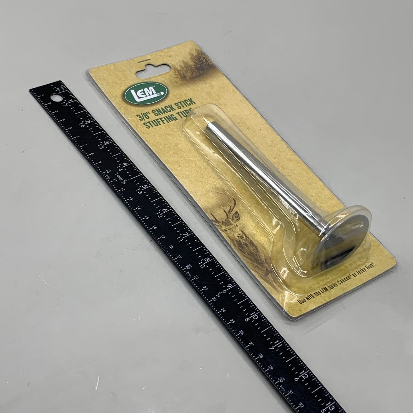 LEM Stuffing Tube Attachment for Jerky Cannon & Gun 3/8" (1/2") 468N