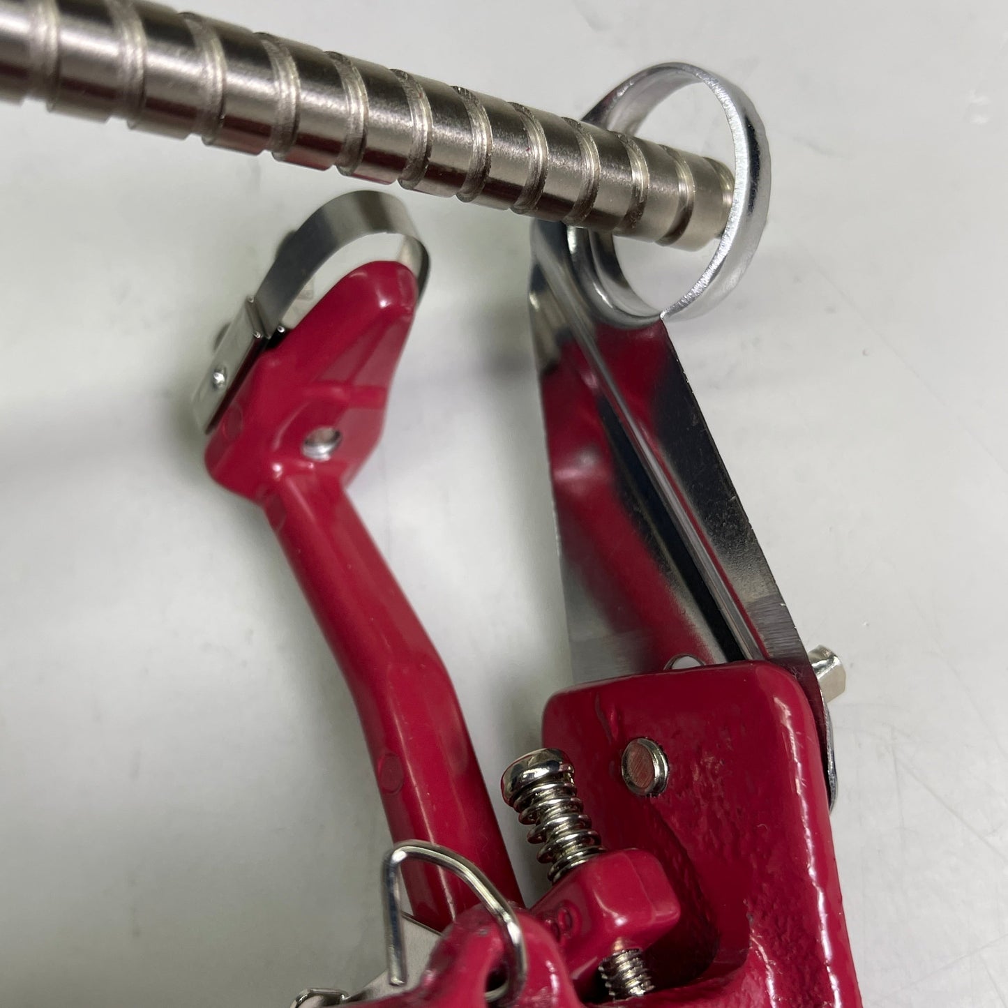 ZA@ AMCO Cast Iron Clamp Apple Peeler Corer Slicer Potatoes Red A501 628401 A