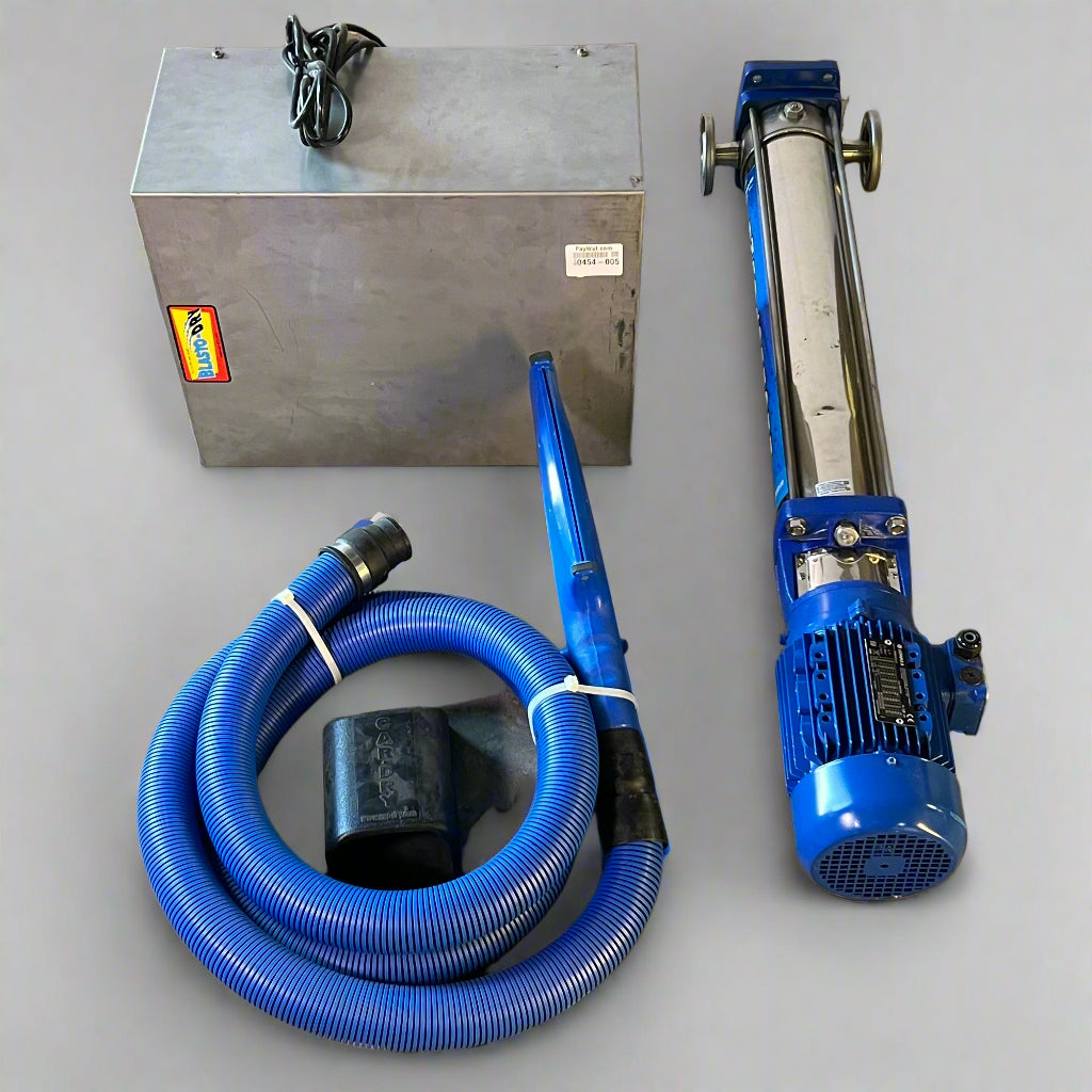 LOWARA Three Phase Vertical Multistage Pump With Motor 47"L Blue 1SV34F022T/D (new Other, Minor Damage)