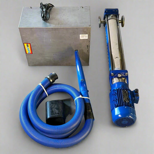 LOWARA Three Phase Vertical Multistage Pump With Motor 47"L Blue 1SV34F022T/D (new Other, Minor Damage)