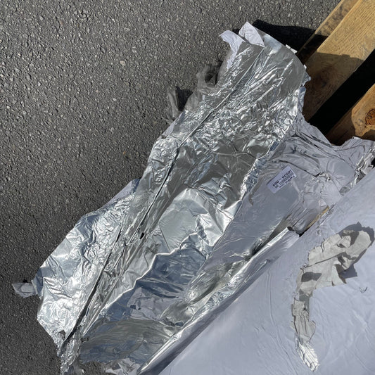 ZA@ Pallet of MIXED Large White Back Aluminum/tin Foil Roll 48” (AS-IS)