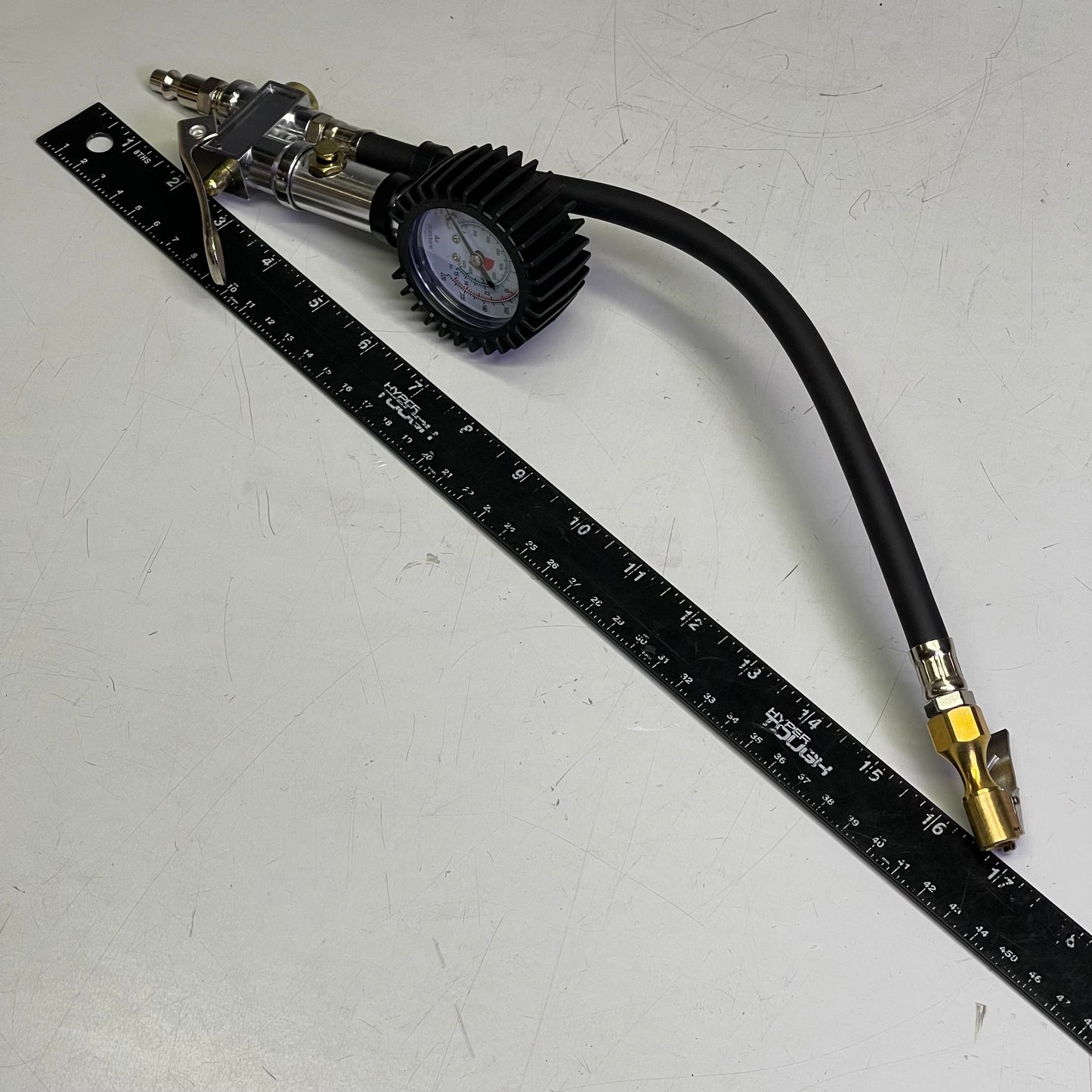 Tire Inflator with Dial Black