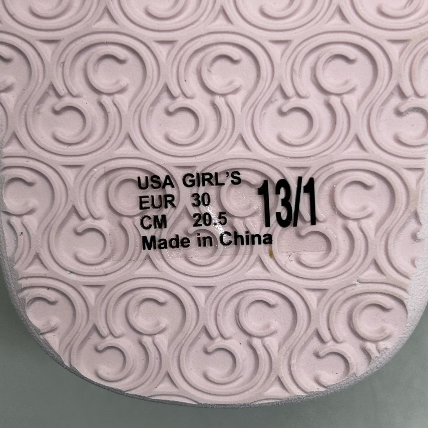 COBIAN Lil' Dana Strap Flower Sandals Kid's Sz 13/1 Pink LDA24-650-13/1