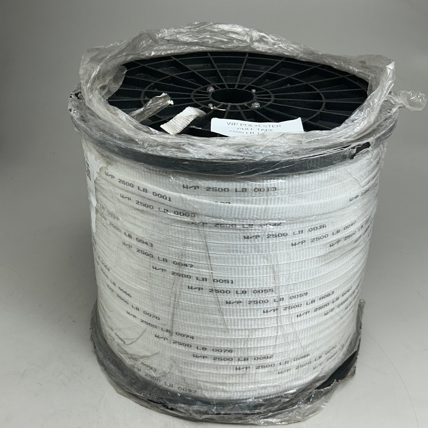 RIBBON FACTORY Woven 100% Polyester Copper Coated Pull Tape 5000', 22 Gauge