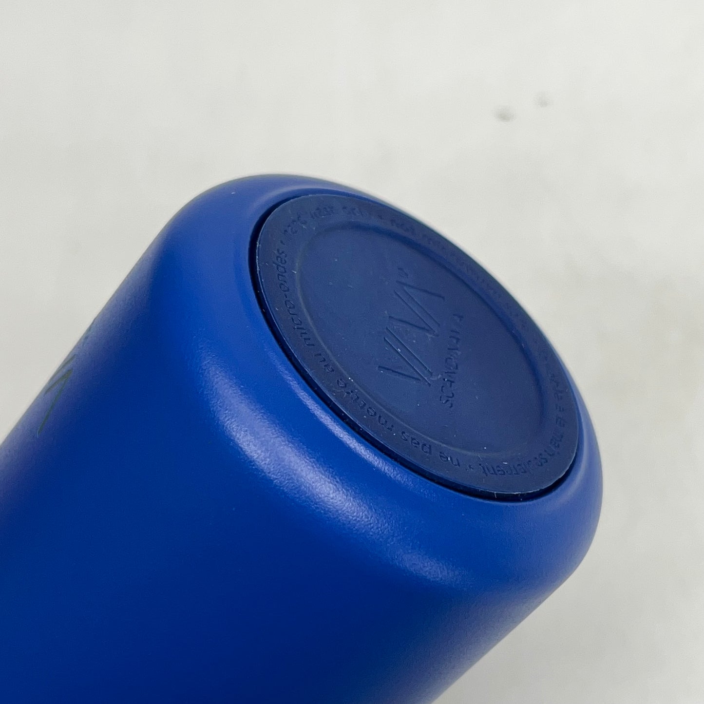 ZA@ VIVA Recharge Portable French Press W/ Smart Brewer on the Go W/ Company Logo 15.5 oz Blue