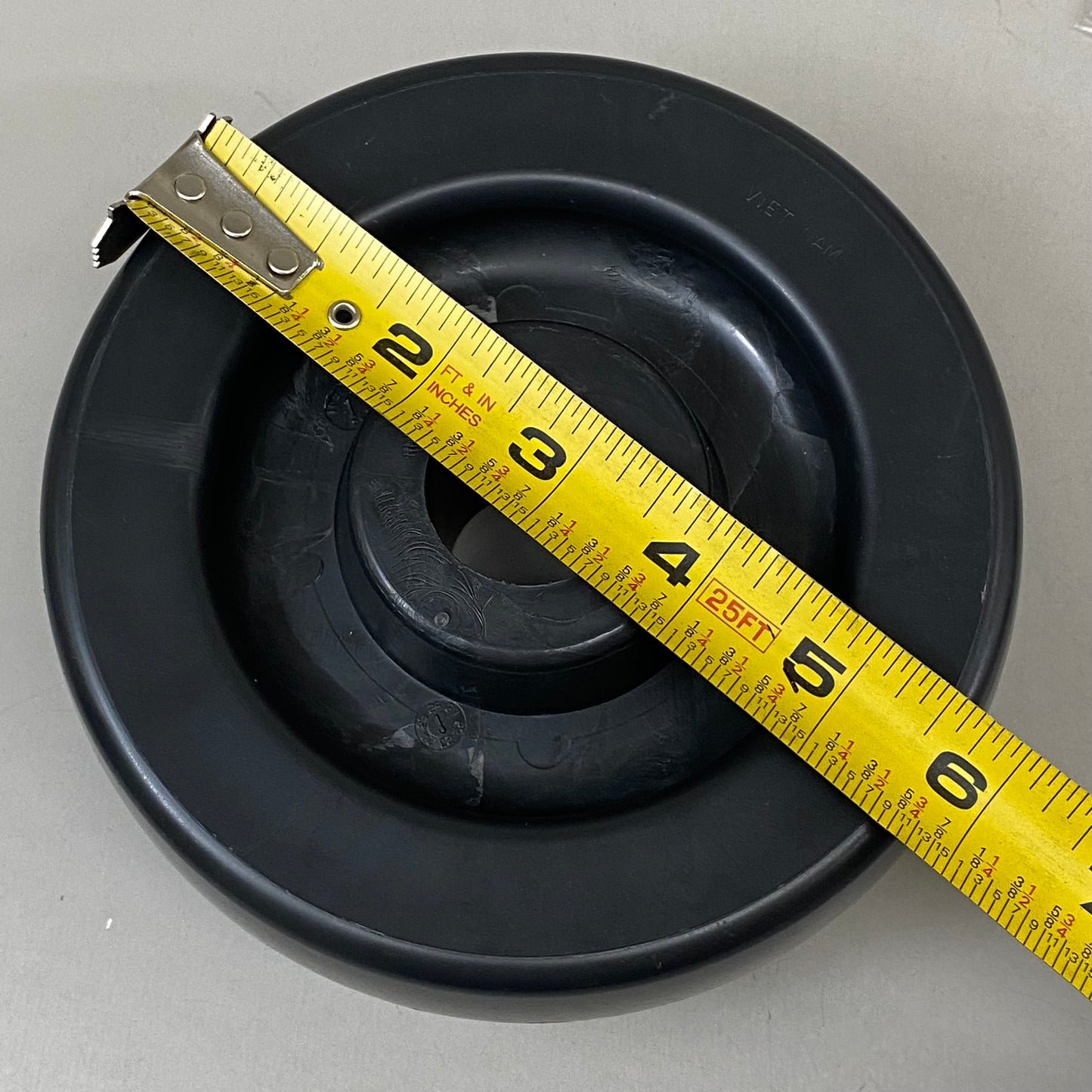 (2Pack) Caster Wheel Replacement Parts 6"x2" PO60JB84 Black