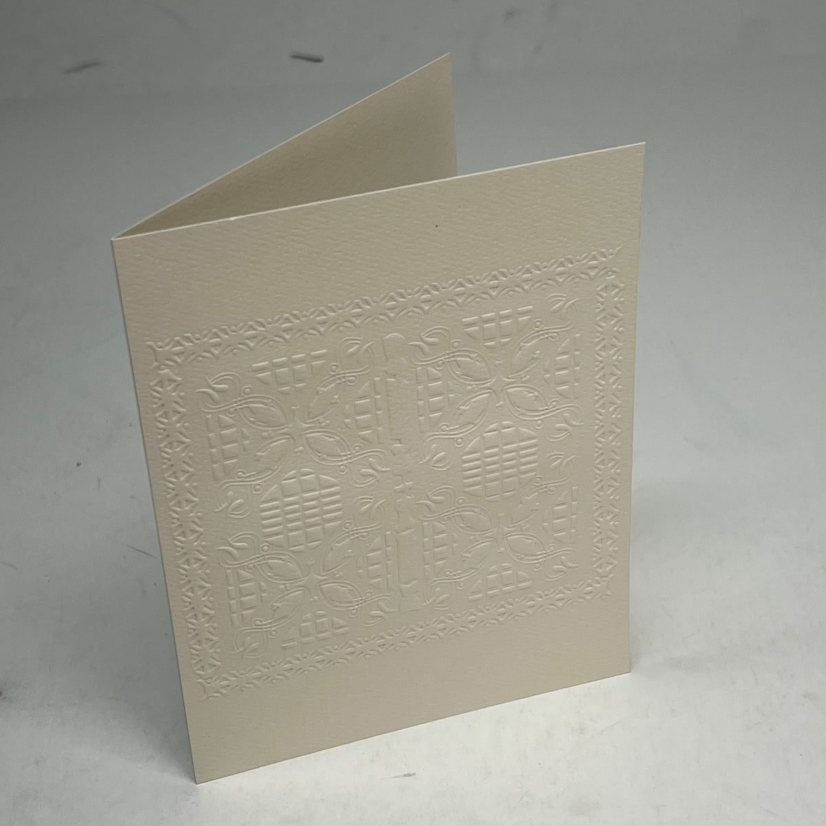 POMEGRANTE (20 PACK) Louis Sullivan Designs Embossed Boxed Notecard 4x6" White