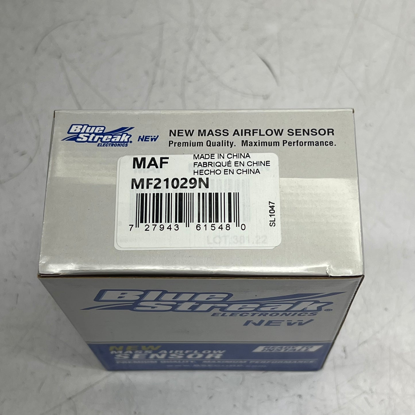 BLUE STREAK Mass Airflow Sensor for Volkswagen Vehicle Models MF21029N