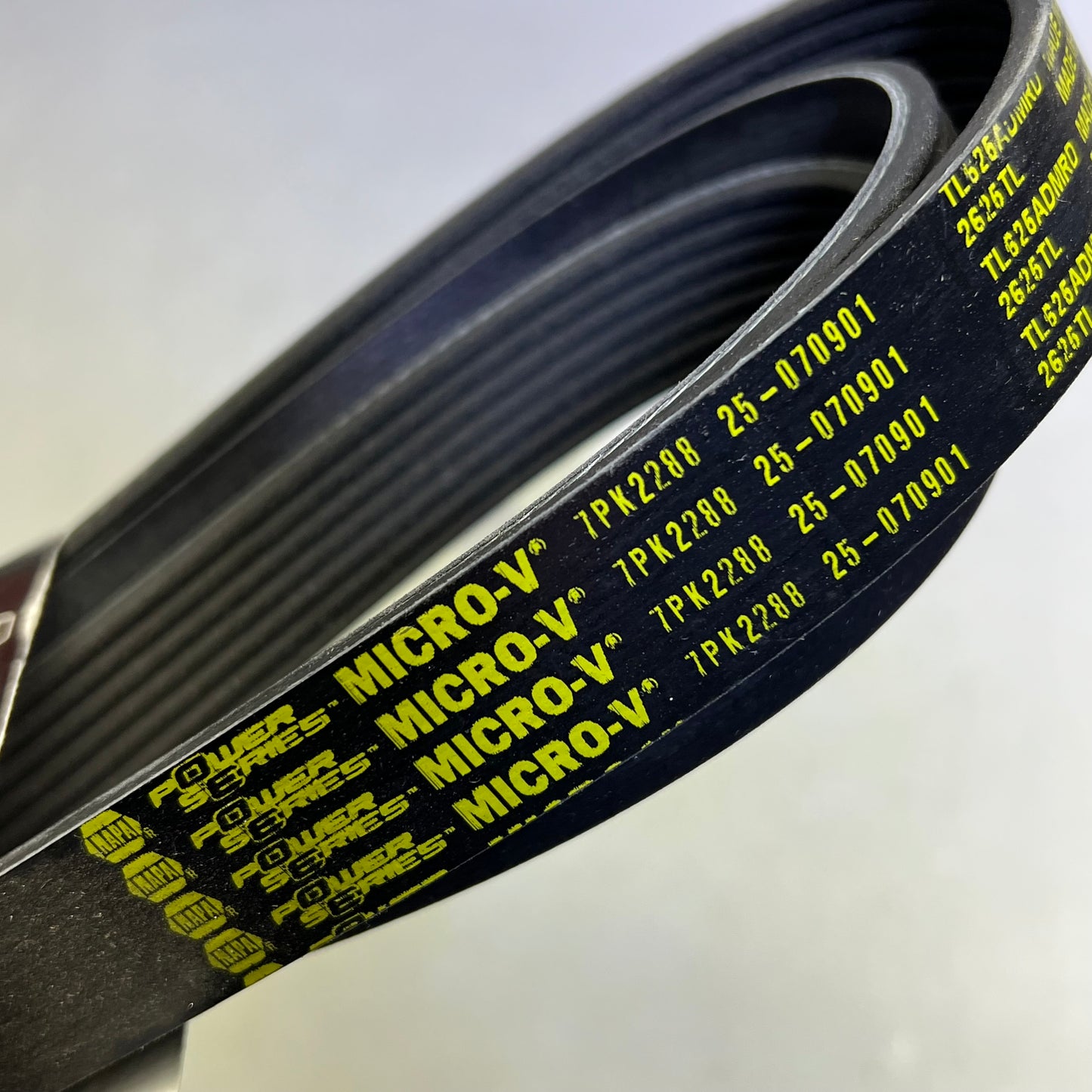 NAPA Automotive V-Ribbed Belt For Jeep & Toyota K07 15/16" X 90 5/8" 25070901