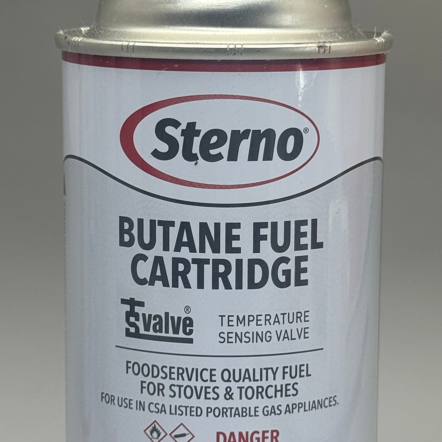 STERNO (6 PACK) Butane Fuel Cartridge 8oz 50162 50130