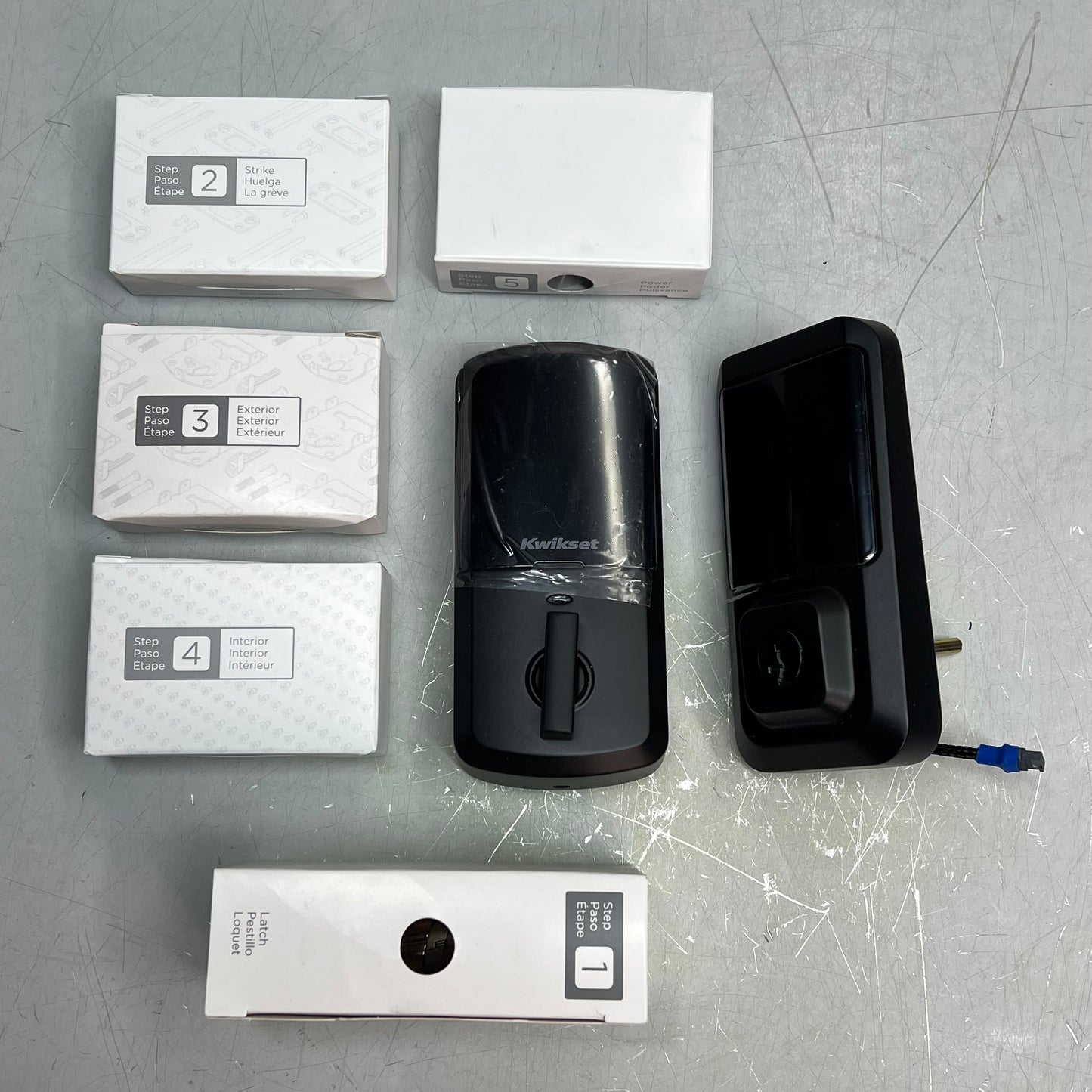 KWIKSET  Wi-Fi Keypad Touchscreen Smart Lock Single Cylinder Black 99390-004