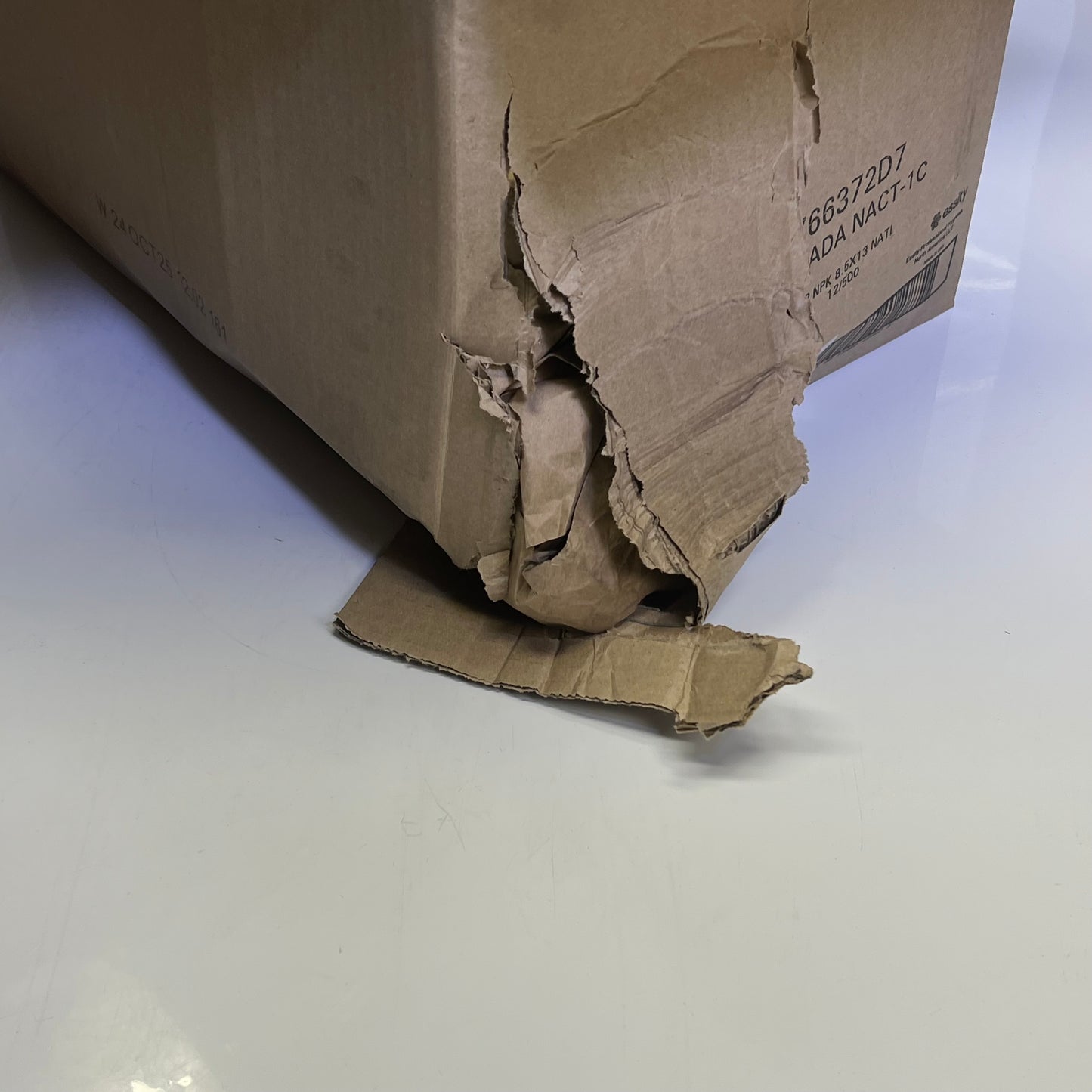 ZA@ (6000 PACK) Paper Napkins 8"x6" Brown Z66372D7 (Distressed Box)