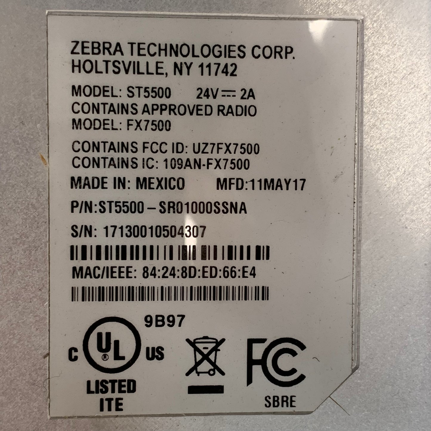 ZEBRA Smart Sensing Gate Keeper Fixed Transition RFID Reader ST5500 (New Other)