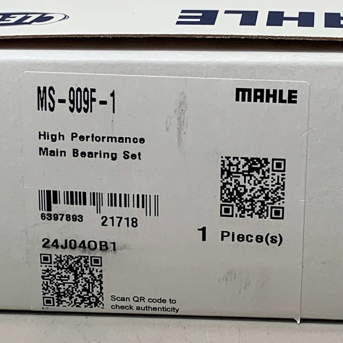 MAHLE High Performance Main Bearing Set MS-909F-1