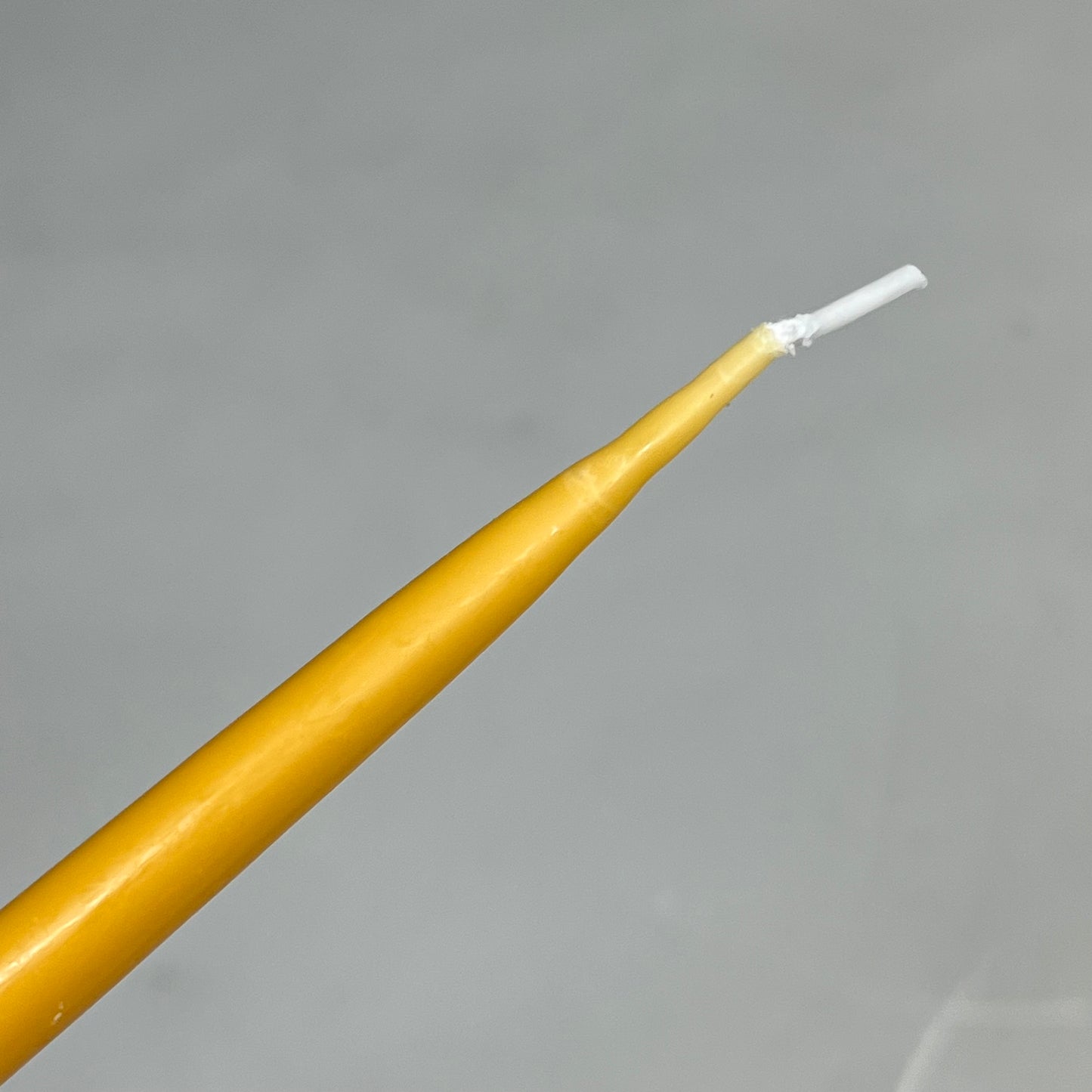 CREATIVE CO-OP (24 PACK) Thin Taper Candles Unscented 1/2" R 10"H Caramel CD2242