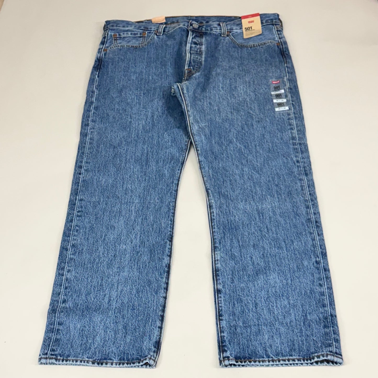 LEVIS 501 Orignial Fit Jeans Men's Sz 38 X 30 Medium Stonewash S112602 RPMX