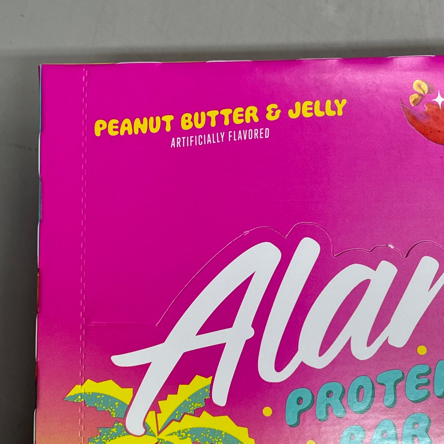 ALANI (12 PACK) Soft Peanut Butter & Jelly Protein Bars Gluten Free 1.83 Oz