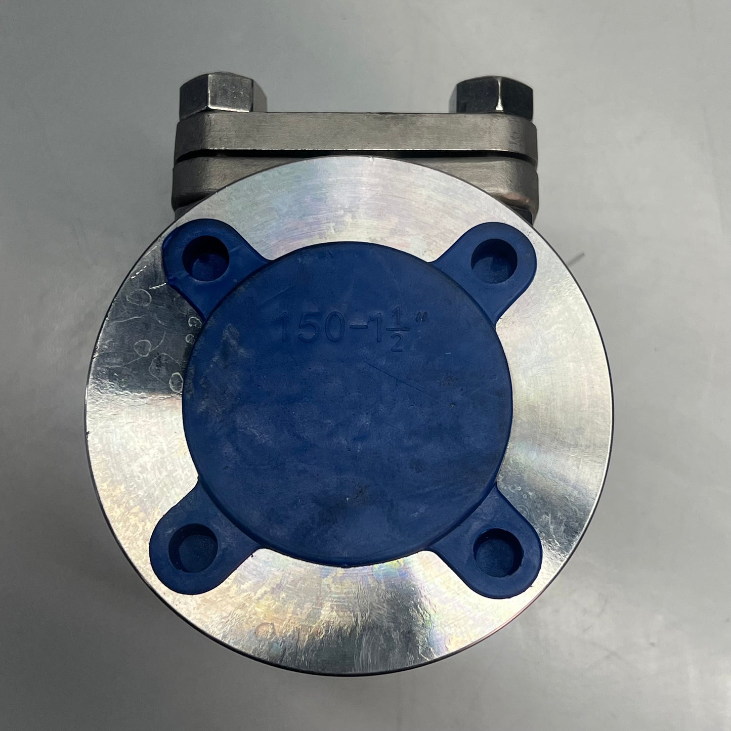 ALOYCO CF8M Swing Check Valve Class 150 316/PTFE Trim  1-1/2" Chrome 377