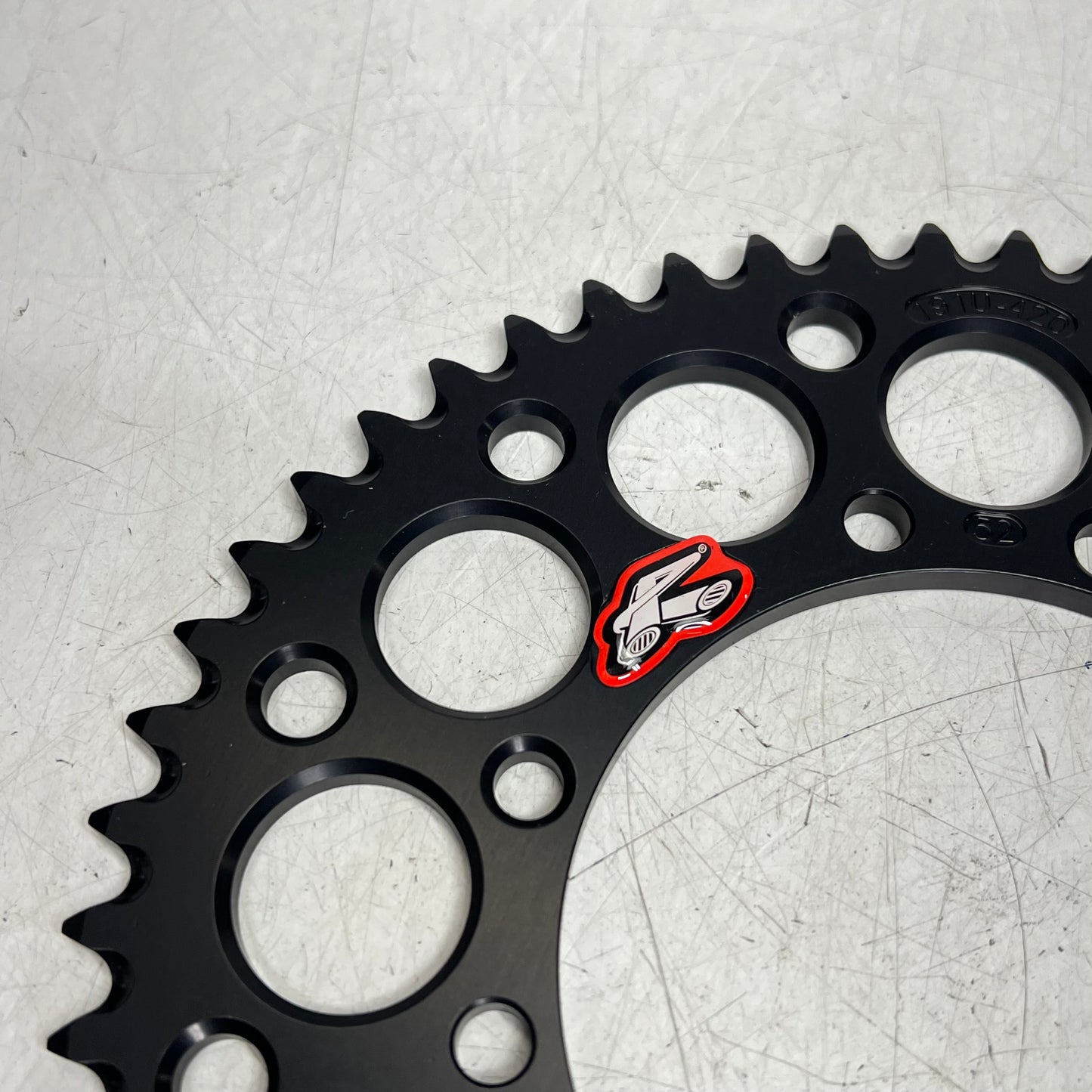 RENTHAL Kawasaki Rear Sprocket 52 Tooth Black 191U-420-52GEBK
